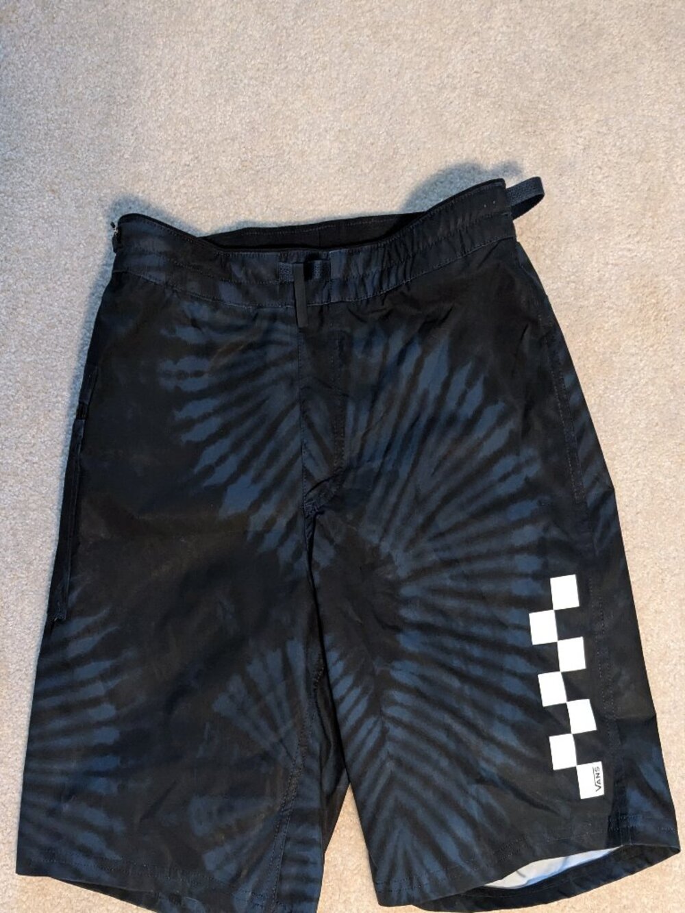 Vans Surf Boardshorts Dress Blues Tie Dye Swim Trunk Surf Shorts Mens 31